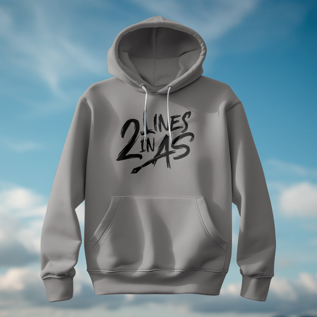 TwoLinesInAs graphic hoodie